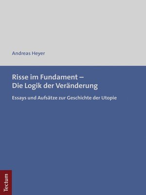 cover image of Risse im Fundament – Die Logik der Veränderung